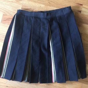 Burberry pleated skirt size 12